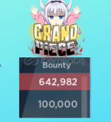 [GPO] Bounty (1k = 1.5 ₺)