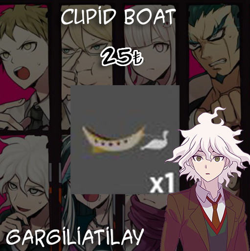 GPO | Cupid Boat | Grand Piece Online | İtemsatış