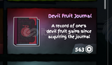|GPO| Devil Fruit Journal 