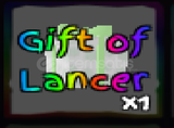 (+) [GPO]⭐️Gift of Lancer⭐️