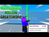 gpo hallow great sword