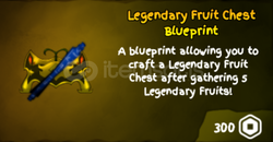 GPO Legendary Fruit Chest Blueprint