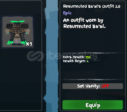gpo resurrected baal outfit 2.0 gpo resurrected baal outfit 2.0