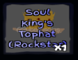 (+) [GPO]⭐️Soul King Tophat (Rockstar)⭐️