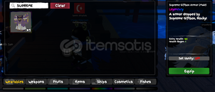 GPO SUPREME GIFTBOX ARMOR (MALE) GPO SUPREME GIFTBOX ARMOR (MALE)