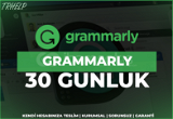 Grammarly 30 Günlük | Kendi Hesabınıza 