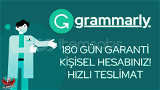 Grammarly 6 AYLIK - KİŞİSEL HESAP(GARANTİ)