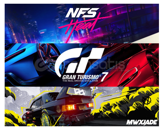 Gran Turismo 7 + NFS Heat + Unbound Gran Turismo 7 + NFS Heat + Unbound