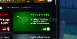 Grand Piece Online Hollows Halberd