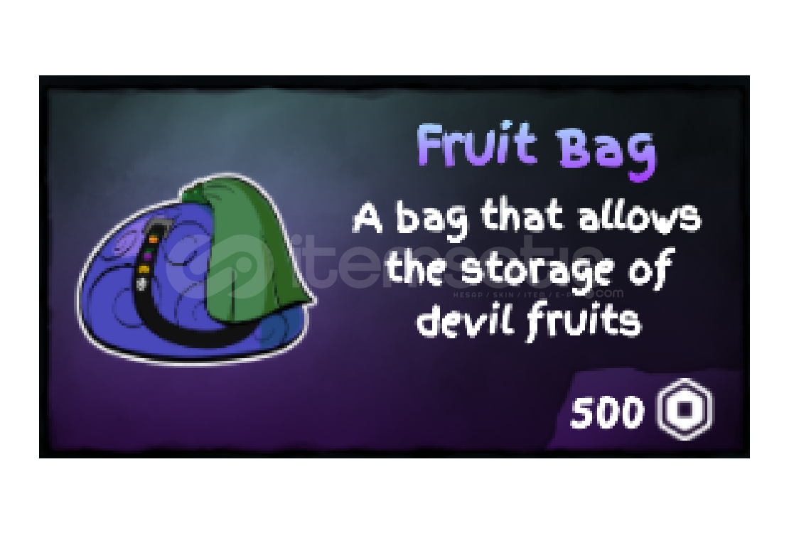 Grand Piece Online / Fruit Bag  Grand Piece Online / Fruit Bag