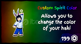 Grand Piece Online Custom Spirit Color