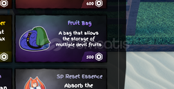 Grand Piece Online Fruit Bag 