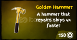 ⭐[Grand Piece Online] Golden Hammer | GİFT