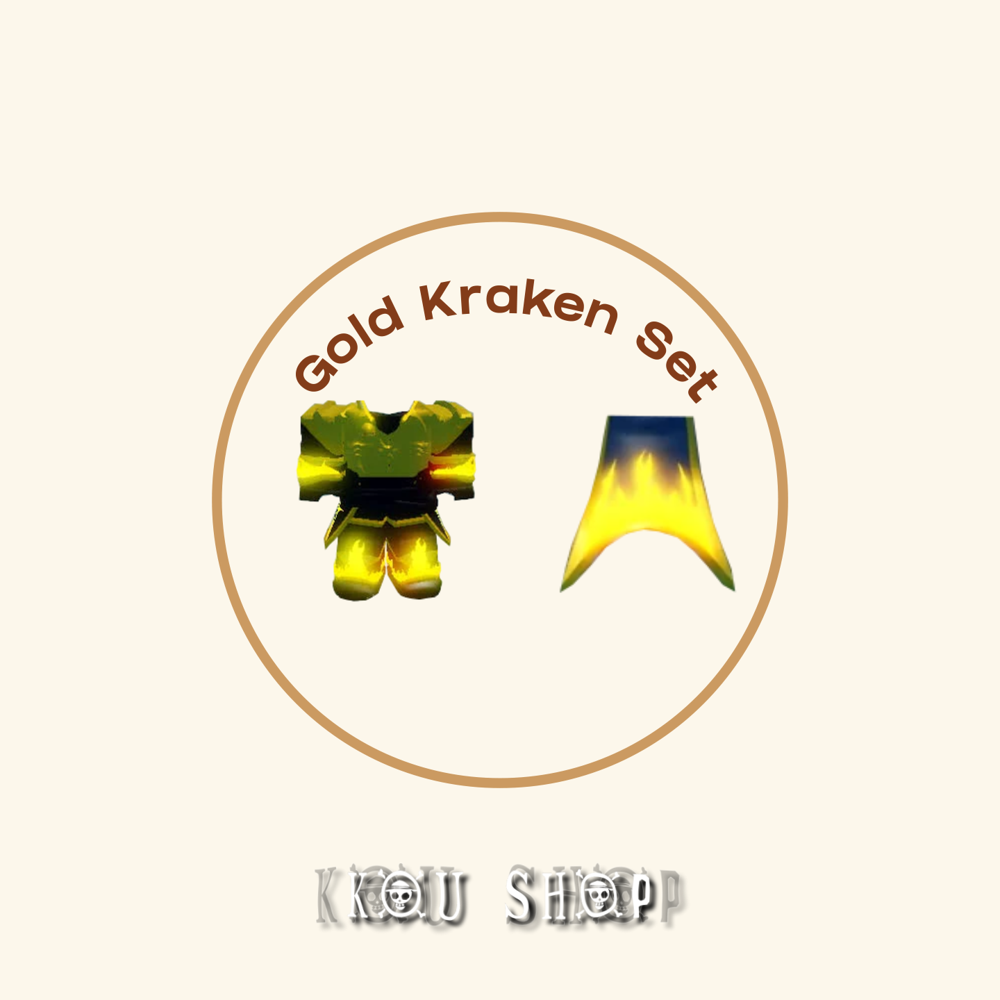 Grand Piece Online/GPO Kraken Set Gold İtemsatış