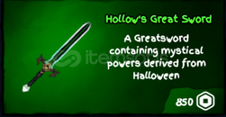 Grand Piece Online Hollow Great Sword
