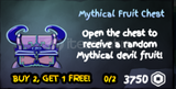 ⭐Grand Piece Online​⭐Mythical Fruit Chest⭐