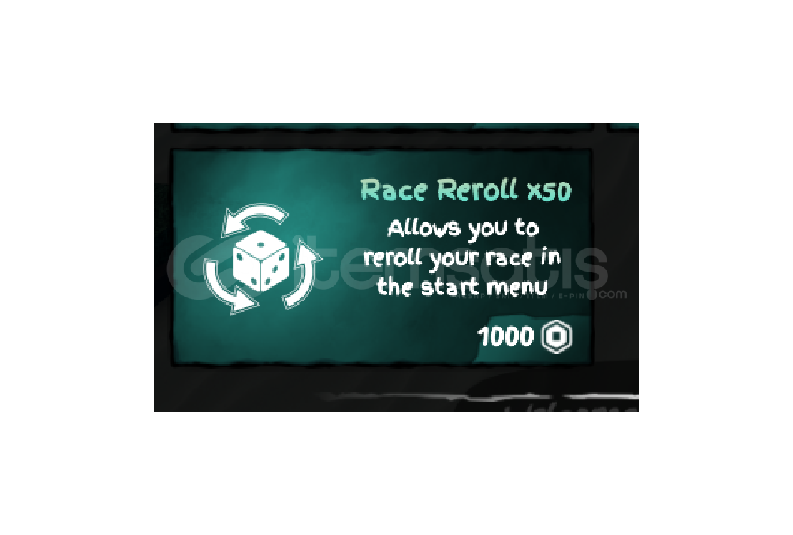 Grand Piece Online / Race Reroll 50X Grand Piece Online / Race Reroll 50X
