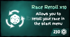 ⭐[Grand Piece Online] Race Reroll x10 | GİFT