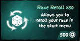✅​ [Grand Piece Online] Race Reroll x50