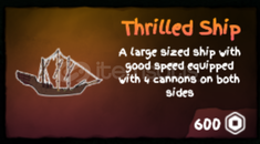⭐[Grand Piece Online] Thrilled Ship | GİFT