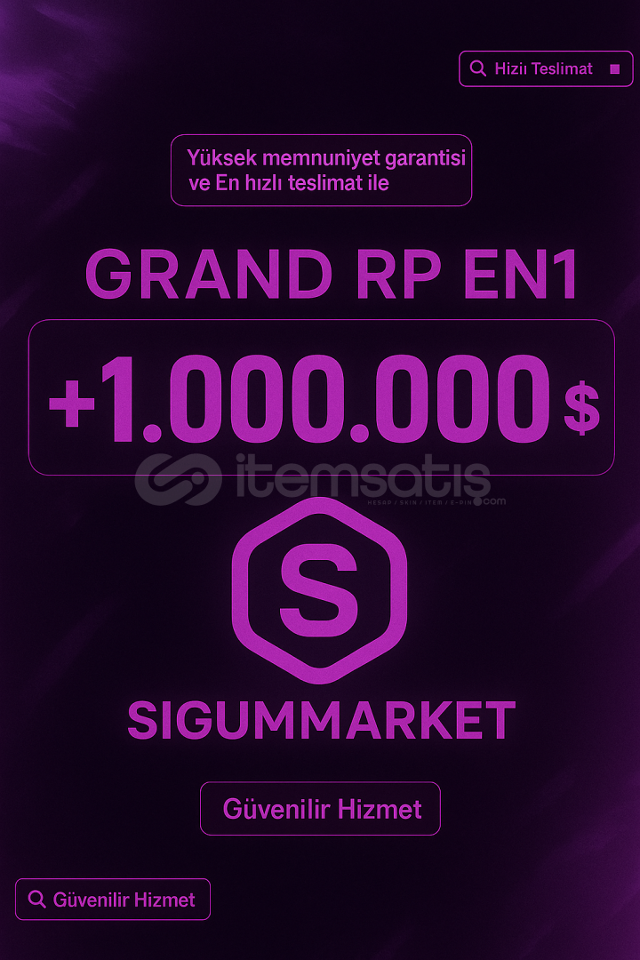 ☘️ Grand RP EN1 1M Satış – Hızlı & Güvenli ☘️ ☘️ Grand RP EN1 1M Satış – Hızlı & Güvenli ☘️