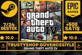 Grand Theft Auto 4 ( GTA 4 ) + Garanti Destek