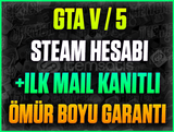 ⭐️Grand Theft Auto 5 (GTA V) Steam✔️+İLK MAİL✔️