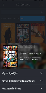 Grand Theft Auto v Steam hesabı 