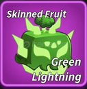 Green lightning