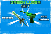 MM2✅ GREEN LUGER SET [En ucuzu+Hızlı Teslimat+]