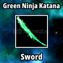 Green Ninja Katana ⭐ Blade Ball