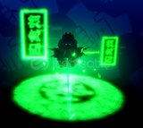 Green Ninja Katana Emote | Blade Ball