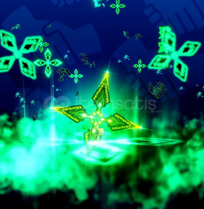 Green Ninja Star Explosion | Blade Ball Green Ninja Star Explosion | Blade Ball