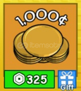 ✨Grow a Garden 1,000 Coin✨