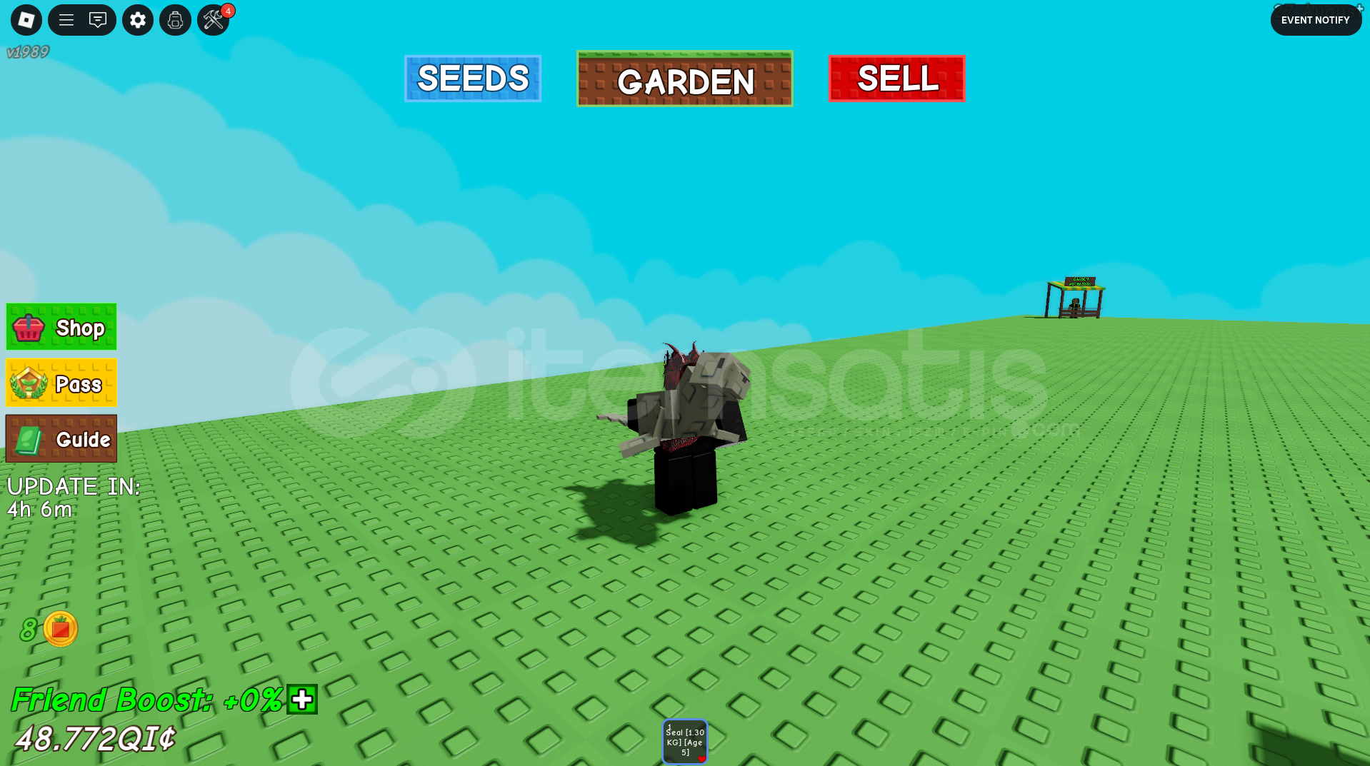Grow A Garden 1 Adet Seal Grow A Garden 1 Adet Seal