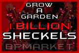 GROW A GARDEN 1 BİLLİON COİN (SHECKELS)