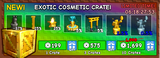 ⭐Grow a Garden : 3 Exotic Cosmetic Crate⭐
