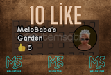 Grow A Garden 10 Like GARANTİ Orjinal Hesap