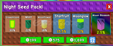 Grow a Garden / 10 x Night Seed Pack