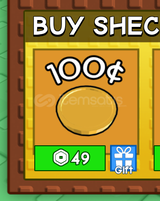 Grow a Garden : 100 Sheckles