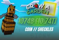 GROW A GARDEN 1074B(10.74T) SHECKLES