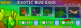 ⭐Grow a Garden 10x Exotic Bug Egg⭐ 