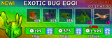 ⭐Grow a Garden 10x Exotic Bug Egg⭐ 
