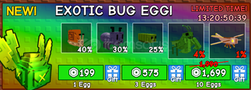 ✨Grow a Garden 10x Exotıc Bug Egg! ✨