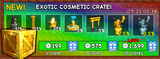 Grow a Garden 10x Exotic Cosmetic Crate