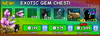 Grow a Garden 10x Exotic Gem Chest