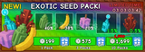 ⭐Grow a Garden 10x Exotic Seed Pack⭐