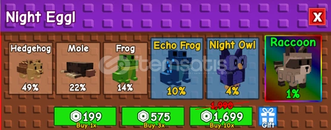 ⭐Grow a Garden 10x Night Egg⭐