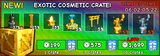 ✨Grow a Garden 1x EXOTIC COSMETIC CRATE! ✨