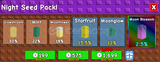 Grow a Garden 10x Night Seed Pack